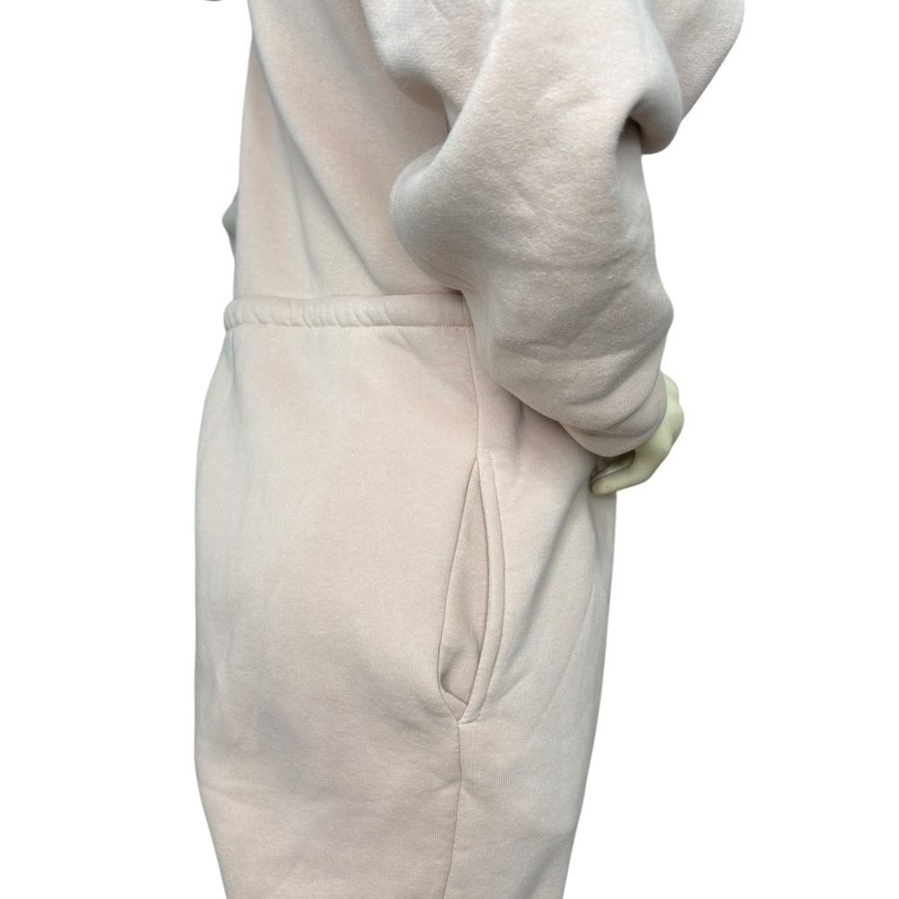Zara Blush Pink Hooded Jumpsuit - Picture 8 of 11